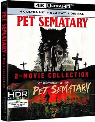 Pet Sematary 1989 / Pet Sematary 2019 (2 4K Ultra HDs + 2 Blu-rays)