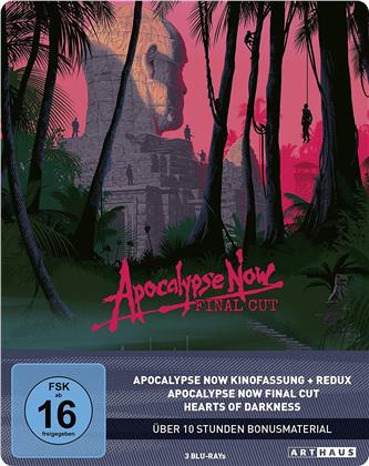 Apocalypse Now (1979) (Final Cut, Arthaus, Kinoversion, 40th Anniversary Limited Edition, Steelbook, 4 Blu-rays)