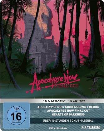 Apocalypse Now (1979) (Final Cut, Kinoversion, 40th Anniversary Limited Edition, Steelbook, 2 4K Ultra HDs + 4 Blu-rays)