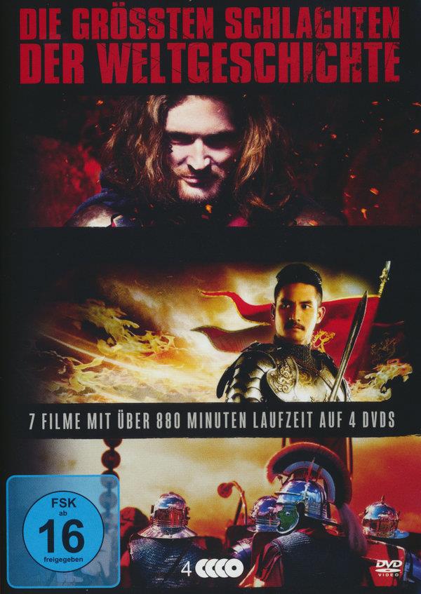 Die grössten Schlachten der Weltgeschichte 4 DVDs
