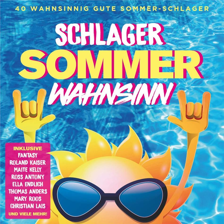Schlager Sommer Wahnsinn 2 CDs