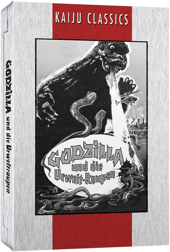 Godzilla und die Urweltraupen (1964) Kaiju Classics, MetalPak, Limited Edition, 2 DVDs