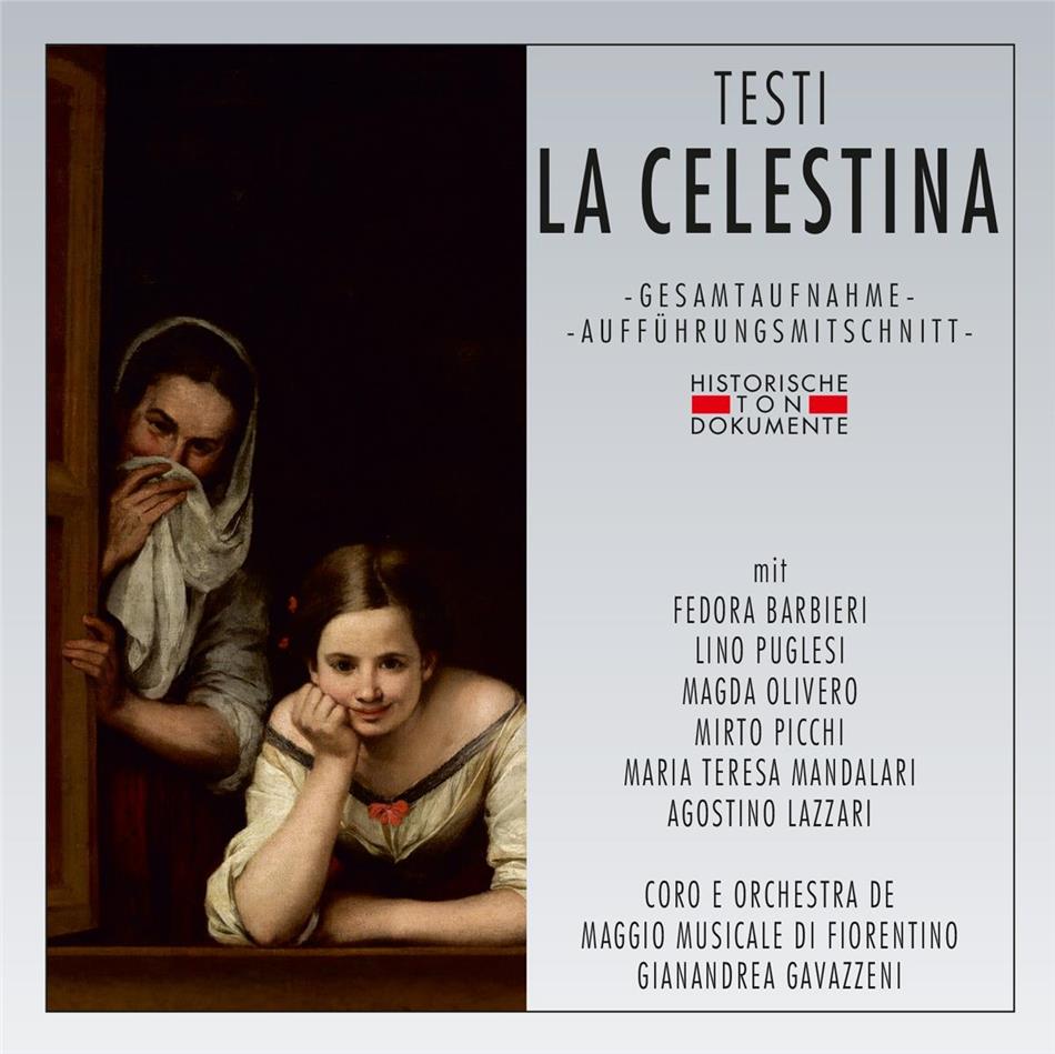 Flavio Testi (*192)3, Gianandrea Gavazzeni, Magda Olivero, Maria Teresa Mandalari, Fedora Barbieri, … - La Celestina - Florenz 1962 2 CDs