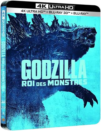 Godzilla 2 - Roi des Monstres (2019) (Limited Edition, Steelbook, 4K Ultra HD + Blu-ray 3D + Blu-ray)