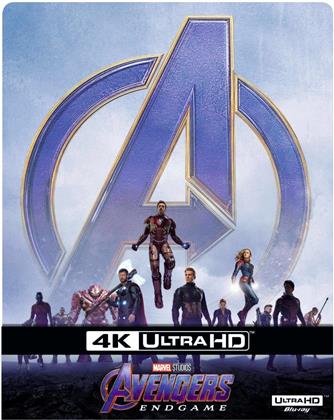 Avengers 4 - Endgame (2019) (&Eacute;dition Limit&eacute;e, Steelbook, 4K Ultra HD + 2 Blu-ray)