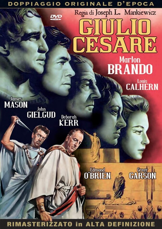 Giulio Cesare (1953) Doppiaggio Originale D'epoca, HD-Remastered