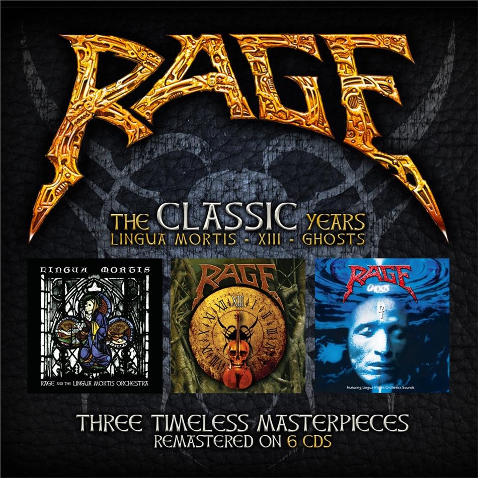 Rage - The Lingua Mortis Years 2019 Reissue, Dr.Bones, 6 CDs