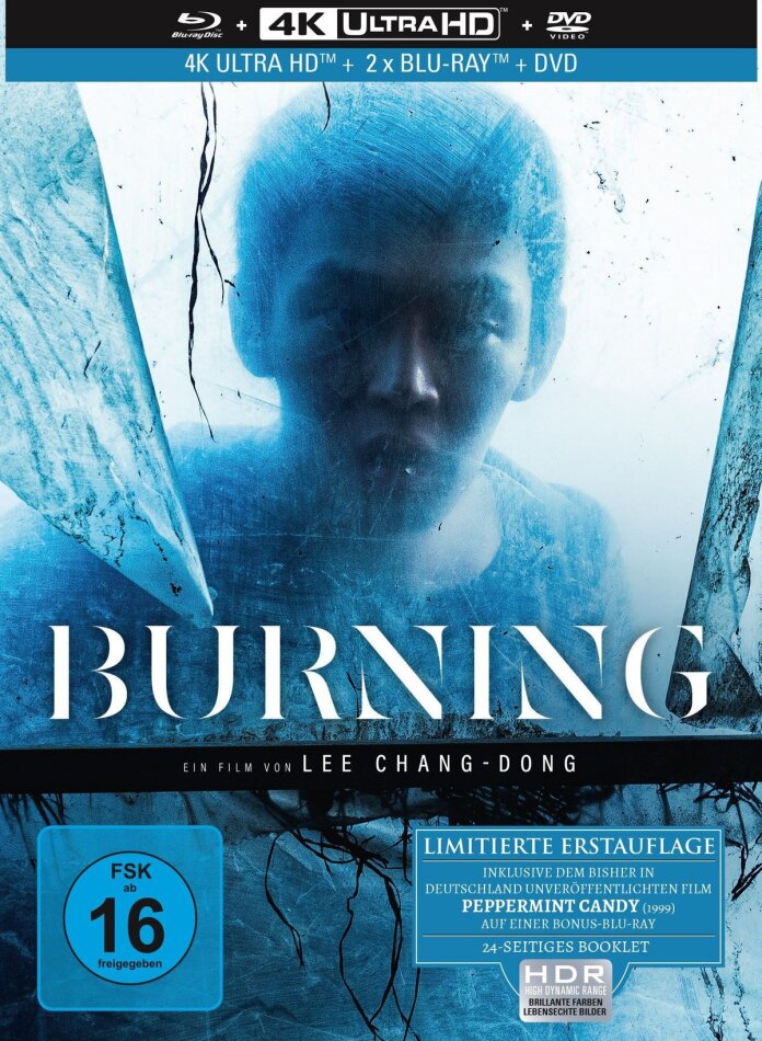 Burning (2018) Édition Collector Limitée, Mediabook, 4K Ultra HD + 2 Blu-ray + DVD