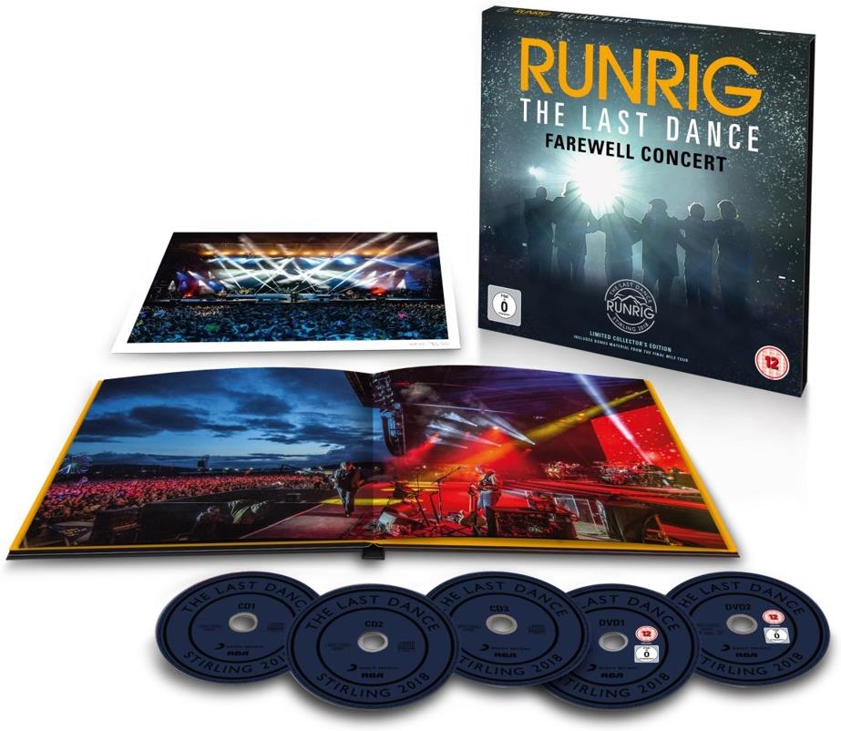 Runrig - The Last Dance - Farewell Concert 3 CDs + 2 DVDs