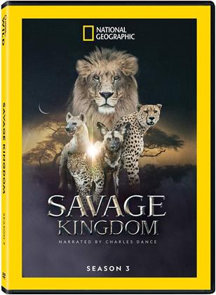 Savage Kingdom - Season 3 - Narrated By Charles Dance (National Geographic, 2 DVD)