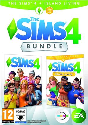 The Sims 4 Bundle + Island Living - (Code in a Box)