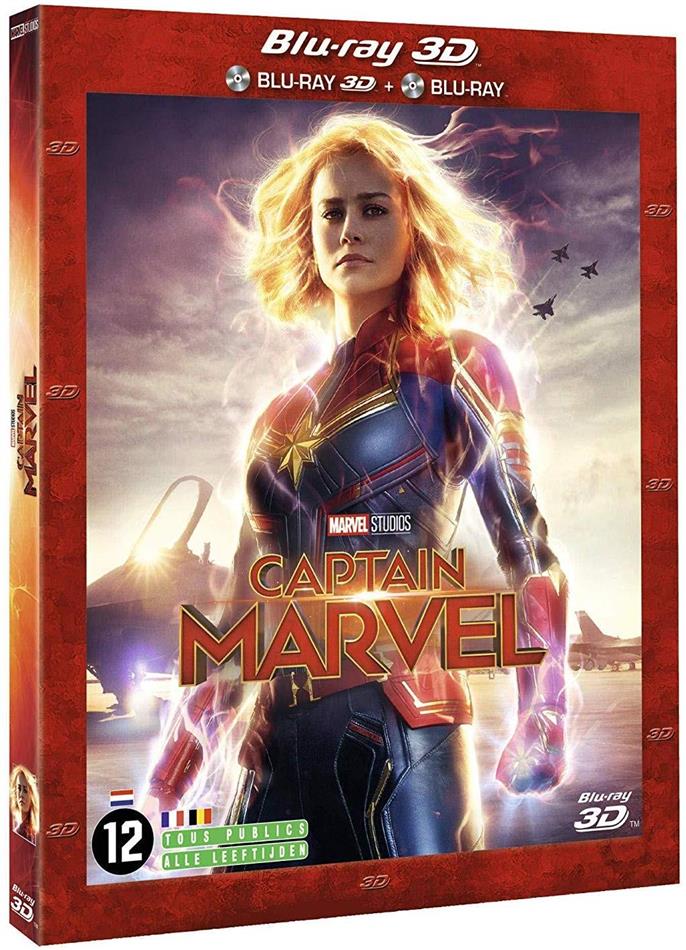 Captain Marvel (2019) Blu-ray 3D + Blu-ray