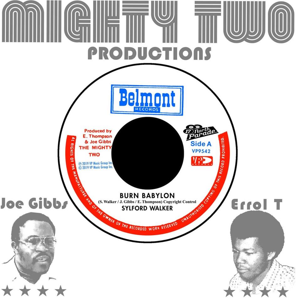 Sylford Walker & Mighty Two - Burn Babylon / Burning Version LP