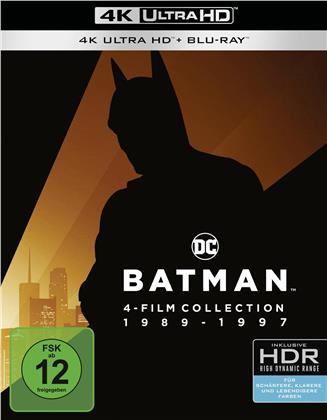 Batman 1989-1997 (4 4K Ultra HDs + 4 Blu-rays)