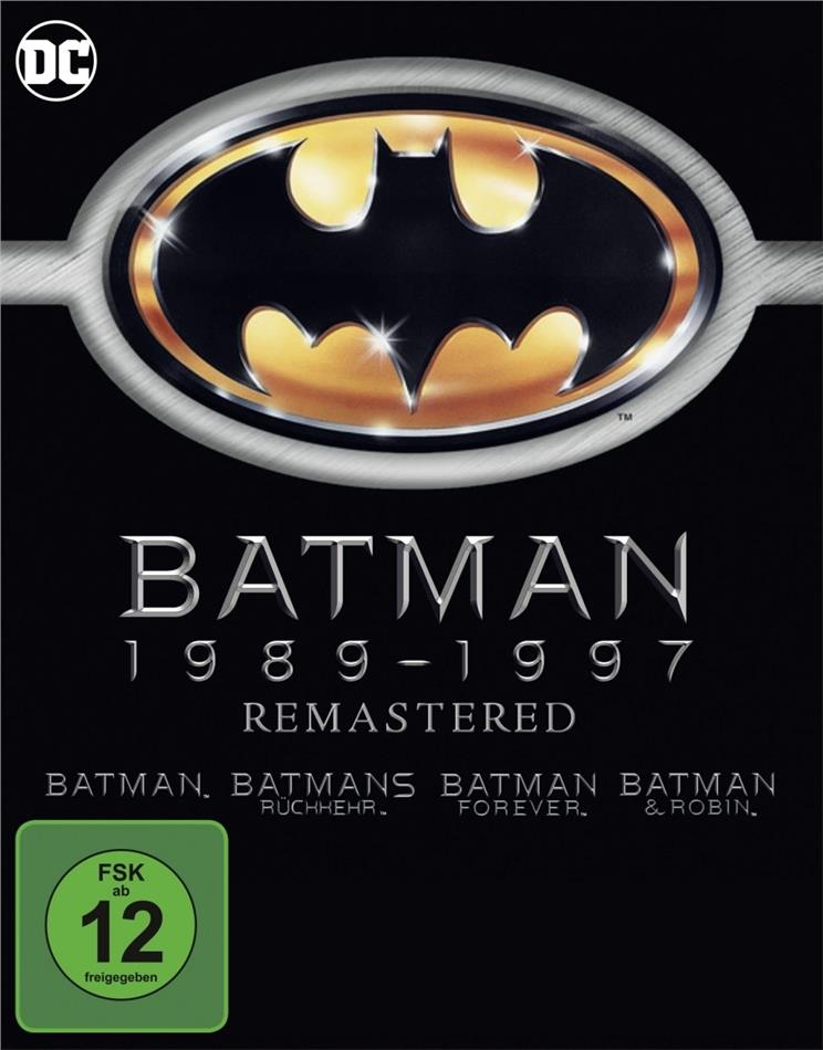 Batman 1989-1997 Remastered, 4 Blu-rays