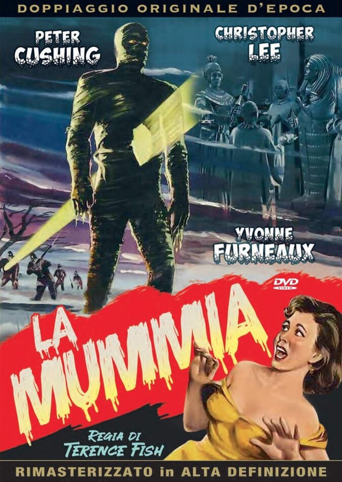 La Mummia (1959) Doppiaggio Originale D'epoca, HD-Remastered, n/b, Riedizione