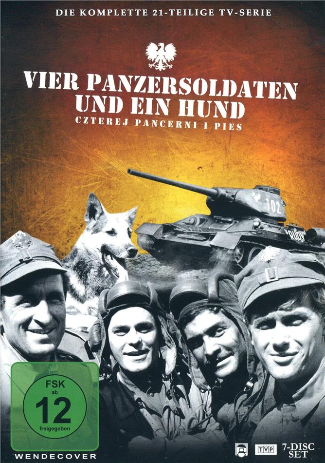Vier Panzersoldaten und ein Hund Riedizione, 7 DVD