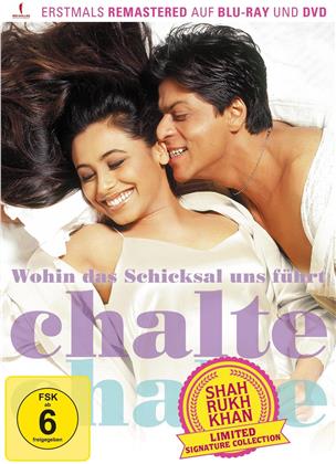 Wohin das Schicksal uns führt – Chalte Chalte (2003) (Shah Rukh Khan Signature Collection, Edizione Limitata, Versione Rimasterizzata, Blu-ray + DVD)