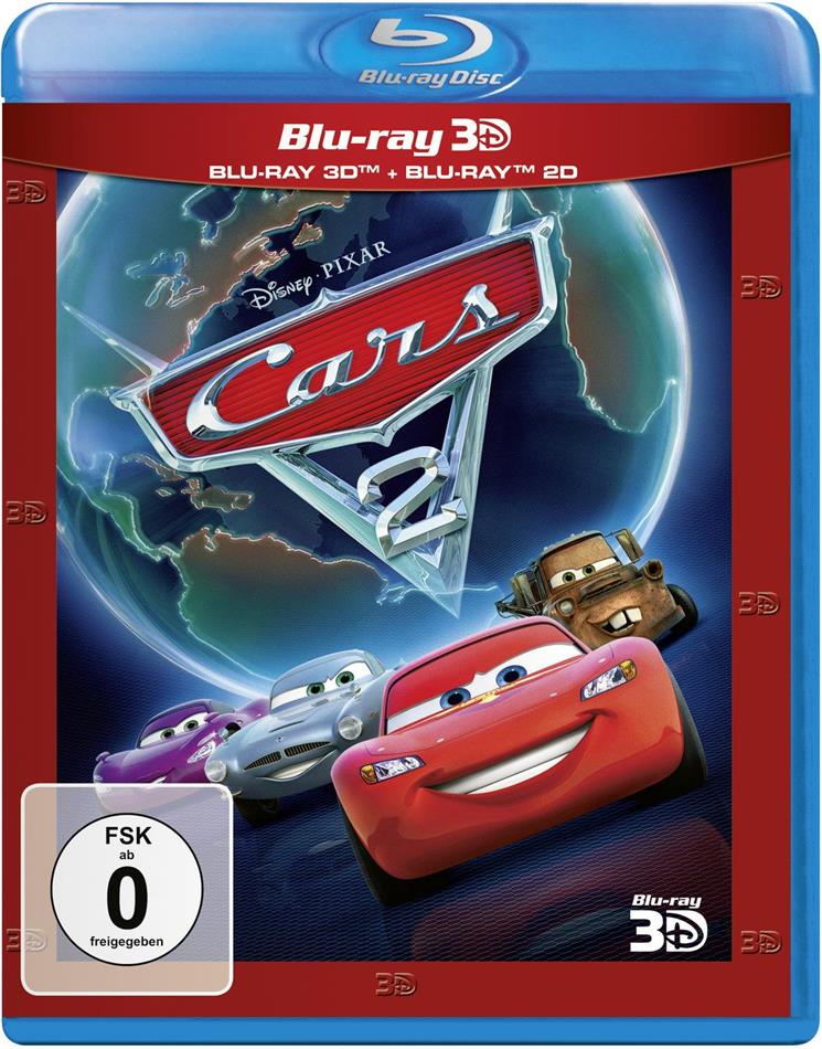 Cars 2 (2011) New Edition, Blu-ray 3D + Blu-ray