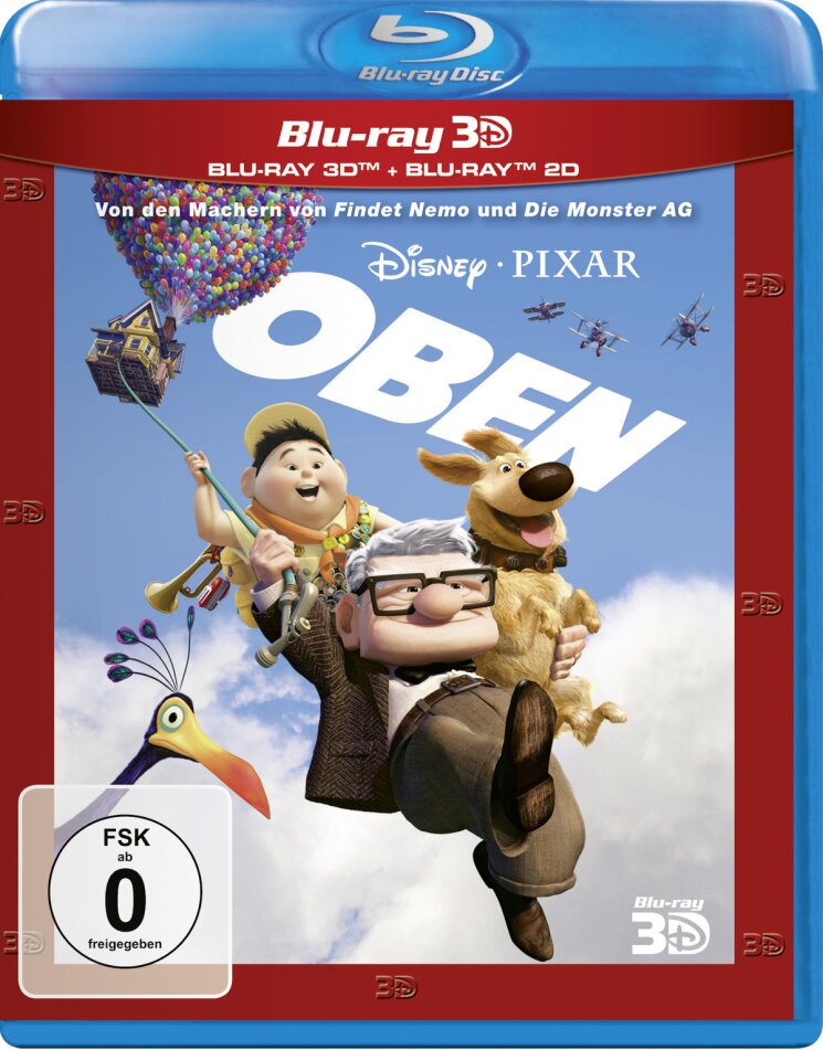 Oben (2009) Blu-ray 3D + Blu-ray