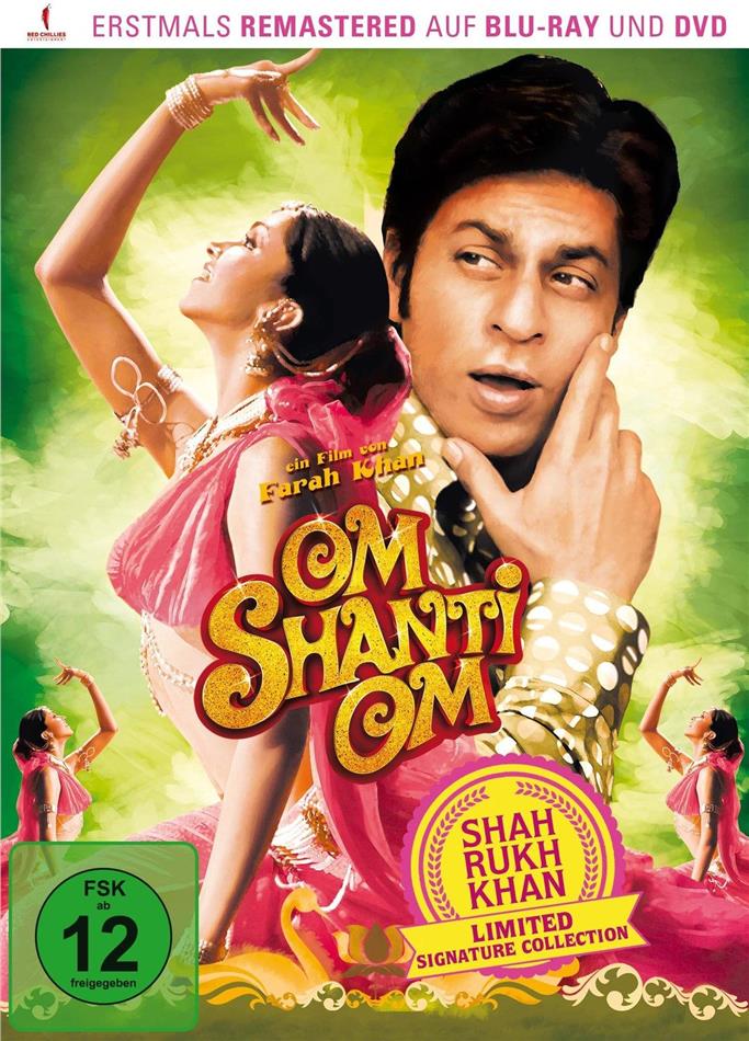 Om Shanti Om (2007) Shah Rukh Khan Signature Collection, Limited Edition, Remastered, Blu-ray + DVD