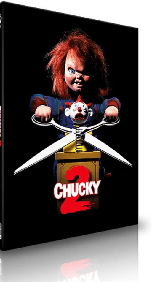 Chucky 2 (1990) Cover B, Limited Edition, Mediabook, Uncut, Blu-ray + CD