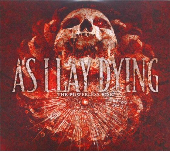 As I Lay Dying - The Powerless Rise Dark Red / Black Marbled Vinyl, LP