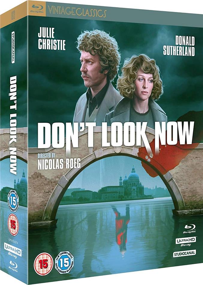 Don't Look Now (1973) Vintage Classics, Collector's Edition, 4K Ultra HD + 2 Blu-rays + CD