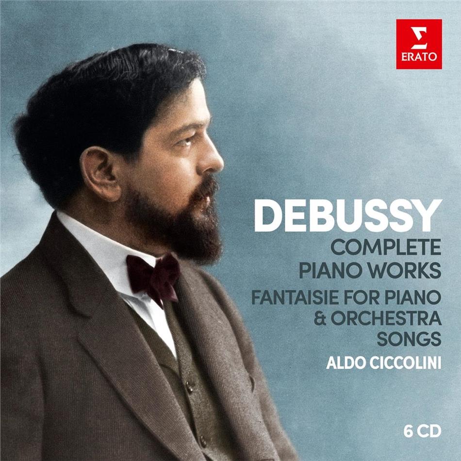 Claude Debussy (1862-1918) & Aldo Ciccolini - Sämtliche Klavierwerke 6 CDs