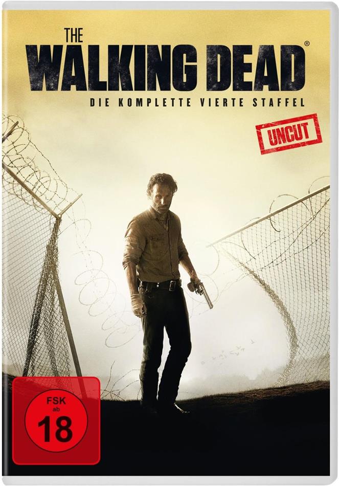 The Walking Dead - Staffel 4 Extended Edition, Uncut, 5 DVDs