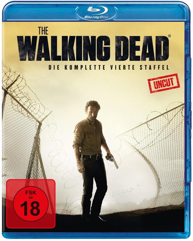 The Walking Dead - Staffel 4 Extended Edition, Uncut, 5 Blu-rays