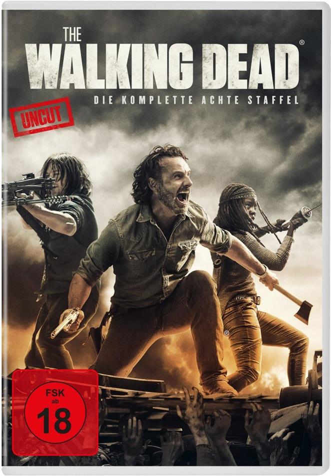 The Walking Dead - Staffel 8 Uncut, 6 DVDs