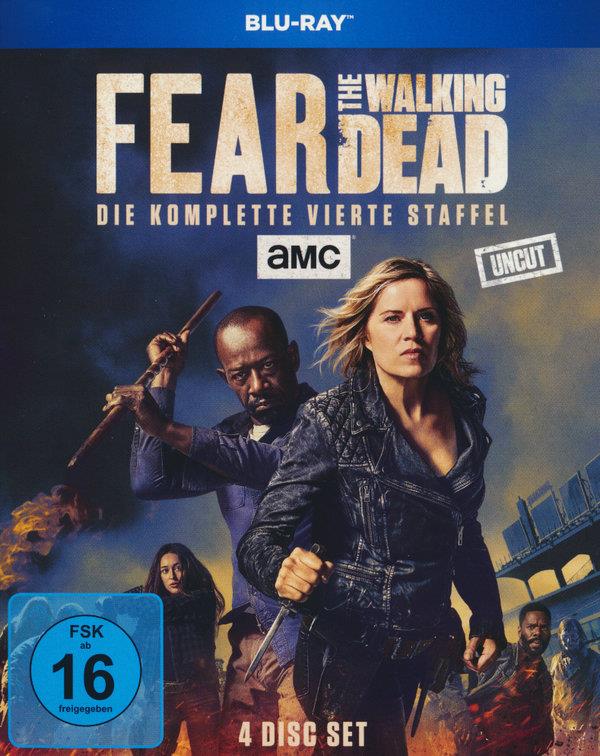 Fear The Walking Dead - Staffel 4 Uncut, 4 Blu-rays