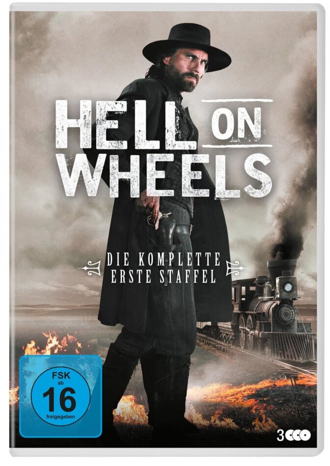Hell On Wheels - Staffel 1 Neuauflage, 3 DVDs