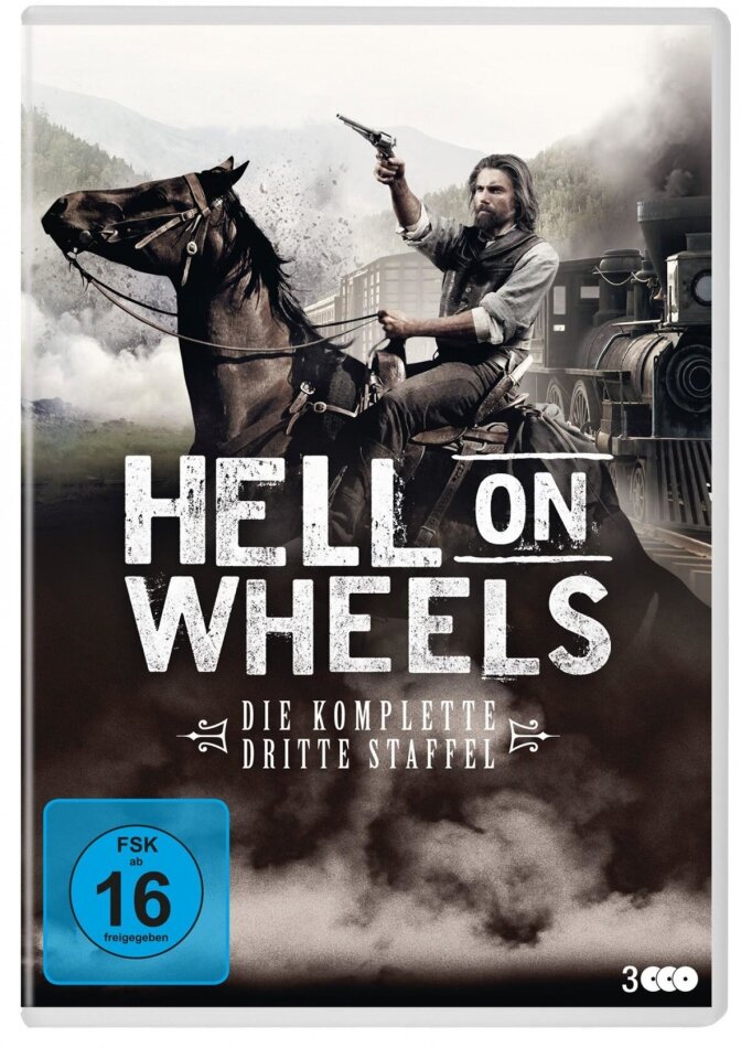 Hell On Wheels - Staffel 3 New Edition, 3 DVDs