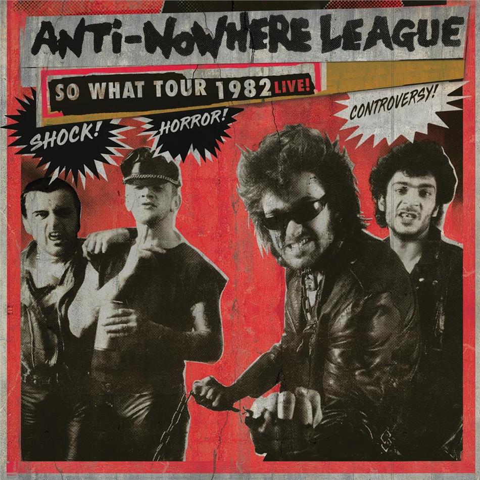 Anti-Nowhere League - So What Tour 1982 Live! LP
