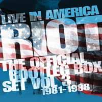 Riot - Live In America - The Official Bootleg Boxset Vol. 3 1981-1988 Boxset, 6 CDs