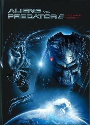 Aliens vs. Predator 2 (2007) (Cover A, Extended Edition, Limited Edition, Mediabook, Unrated, Blu-ray + DVD)