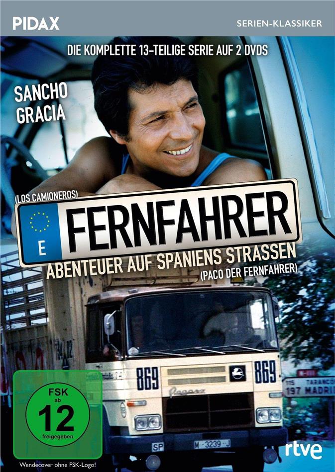 Fernfahrer - Abenteuer auf Spaniens Straßen - Die komplette Serie Pidax Serien-Klassiker, 2 DVDs