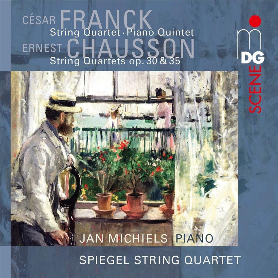 César Franck (1822-1890), Ernest Chausson (1855-1899), Jan Michiels & Spiegel String Quartet - Franck: Quartet And Quintet / Chausson: Quartets 2 CDs