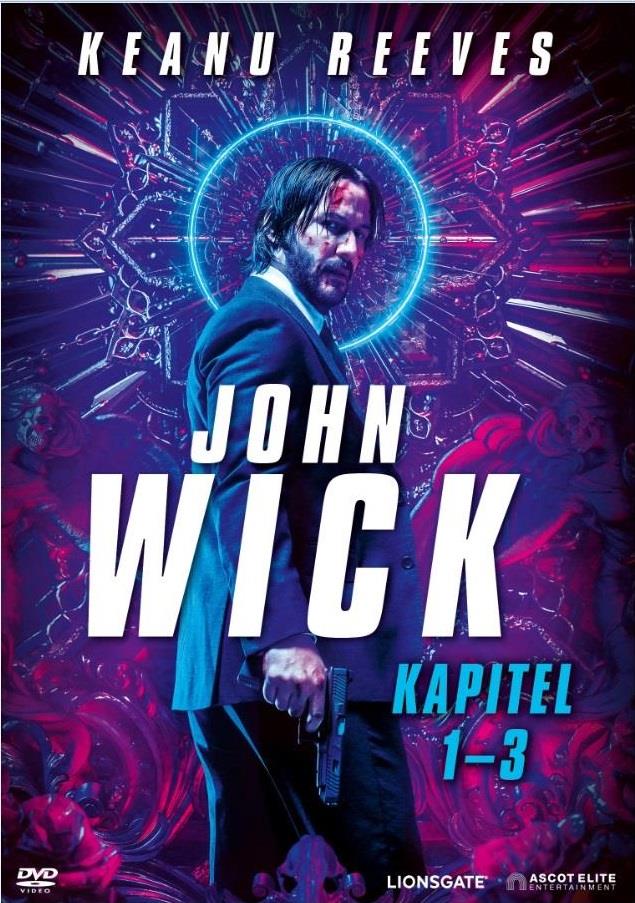 John Wick - Kapitel 1-3 3 DVDs