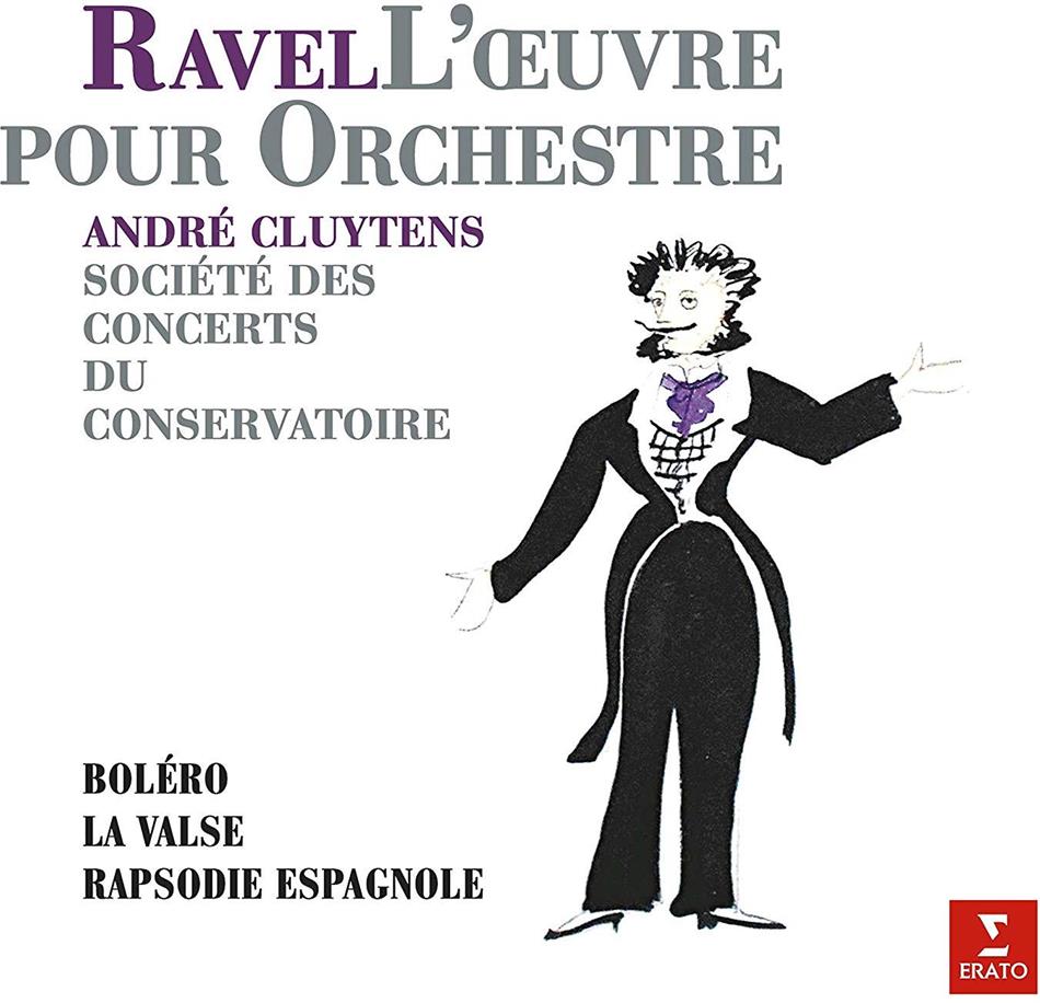 Andre Cluytens & Maurice Ravel (1875-1937) - LOœuvre Pour Orchestre LP