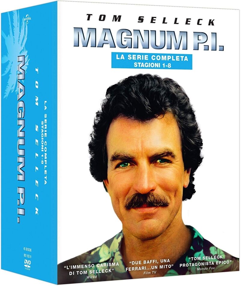 Magnum P.I. - La Serie completa Riedizione, 45 DVD