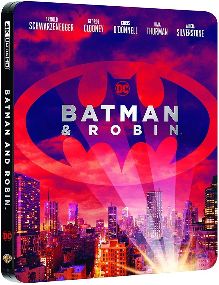 Batman & Robin (1997) Steelbook, 4K Ultra HD + Blu-ray
