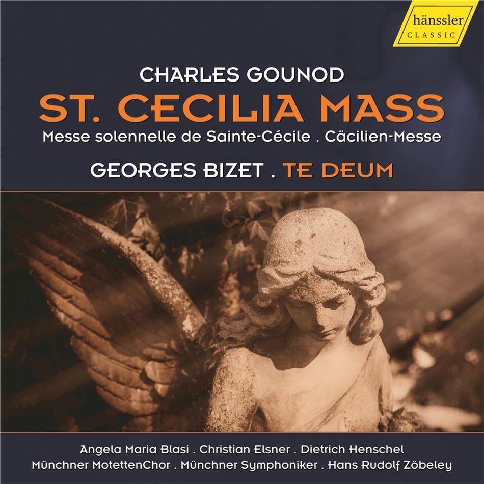 Charles Gounod, Georges Bizet (1838-1875), Hans Rudolf Zöbeley, Christian Elsner & Angela Maria Blasi - St Cecilia Mass / Te Deum