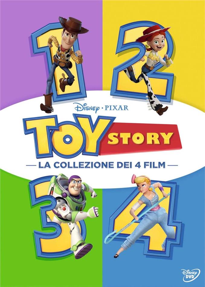 Toy Story 1-4 Cofanetto, 4 DVD