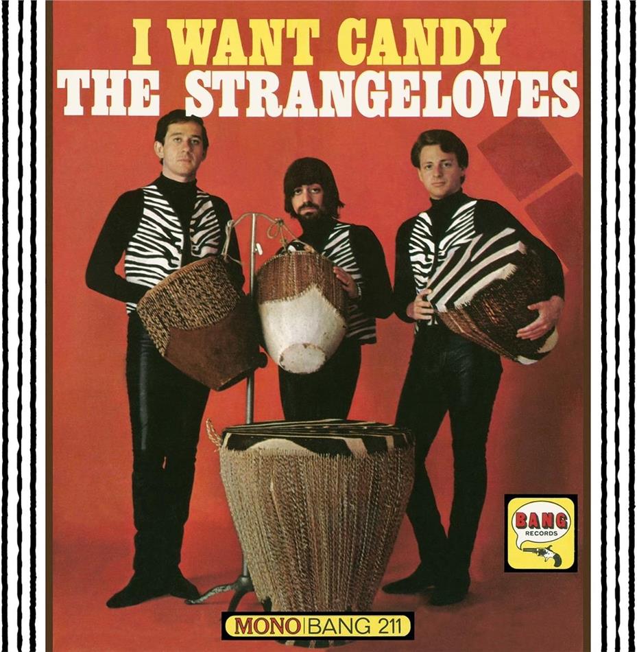 Strangeloves - I Want Candy 2019 Reissue, Limited, Candy Apple Red Vinyl, LP