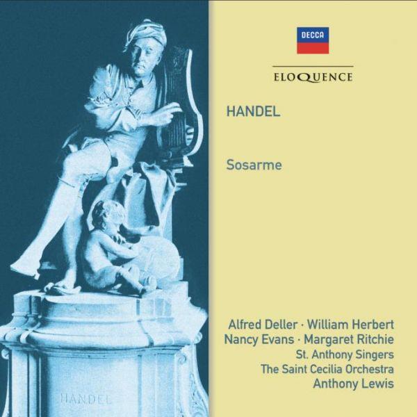 Alfred Deller, William Herbert, St. Anthony Singers, Anthony Lewis & Georg Friedrich Händel (1685-1759) - Sosarme Eloquence Australia, 2 CDs