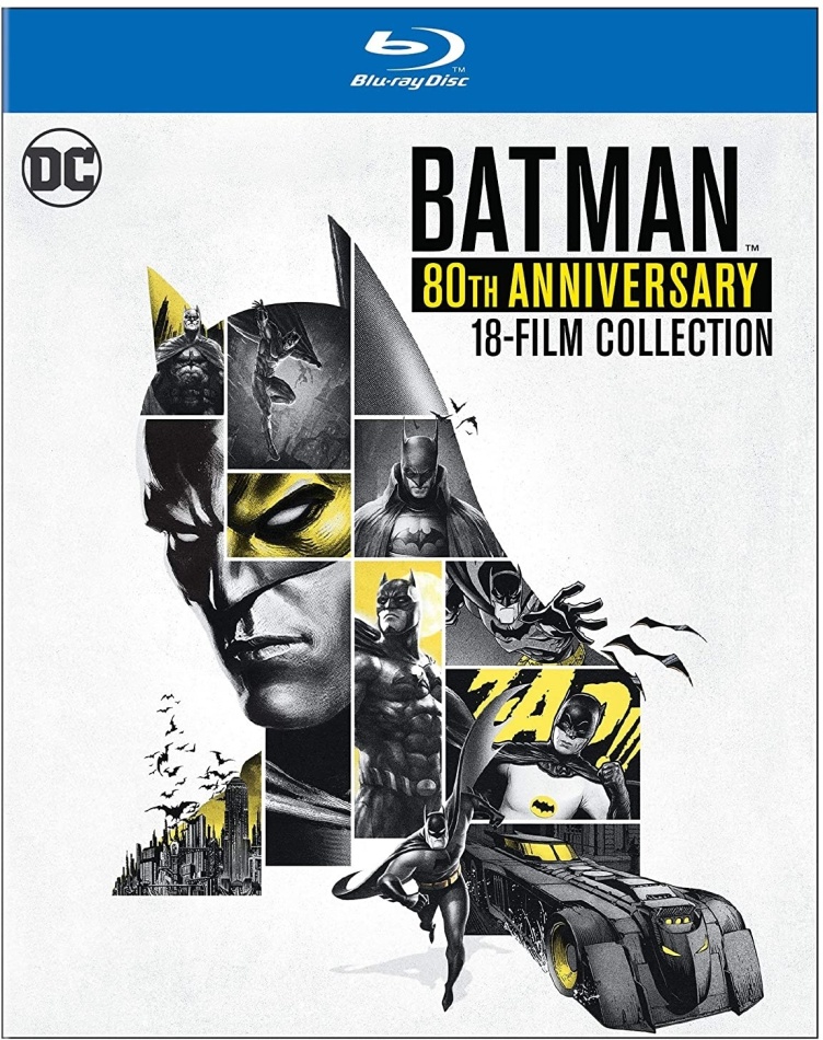 Batman - 18-Film Collection Edizione 80° Anniversario, 19 Blu-ray