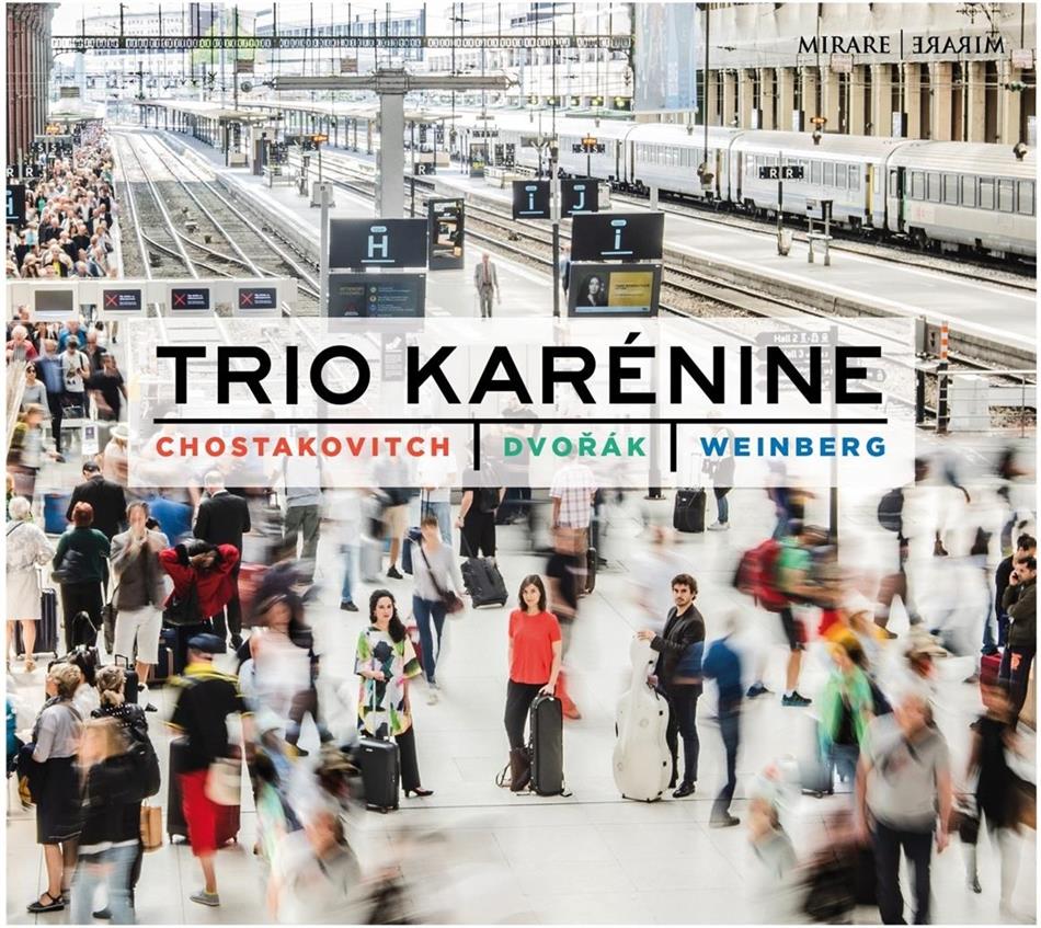 Trio Karenine, Dimitri Schostakowitsch (1906-1975), Mieczyslaw Weinberg (1919-1996) & Antonin Dvorák (1841-1904) - Shostakovich/Dvorak/Weinb